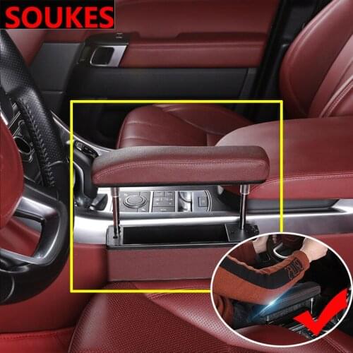 Car Increase Armrest Arm Rest Rotatable Storage Box For Mercedes Benz W211 W203 W204 W210 W205 W212 W220 AMG Jaguar XE XF XJ