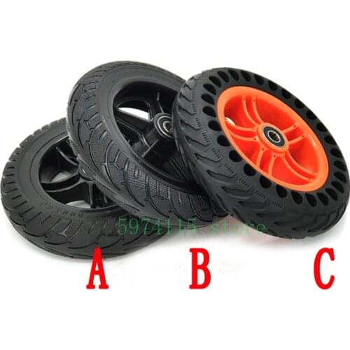 New Upgrade Replacement Rear Wheel For Kugoo S1 S2 S3 C3 MINI Electric BIKE Hub And solid Tires Spare Part Accessories