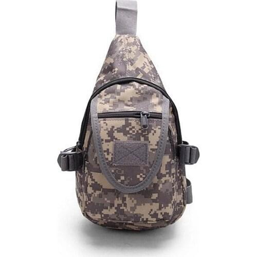 Tactical Hunting Nylon Shoulder Bag Military Climbing Portable Backpack Fishing Hiking Camping Waterproof Chest Rig Bag