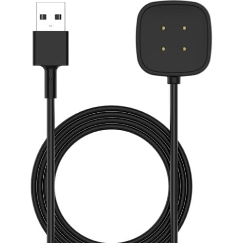 Charging Dock Adapter USB Charging Cable Base Cord Wire For Fitbit Sense Charger Stand For Fitbit Versa 3 Smart Watch Accessory