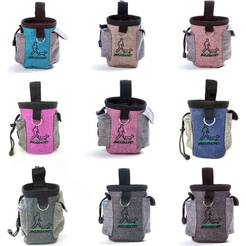 1pc Environmental Protection Waterproof Portable Training Snack Bag Pet Supplies Large Capacity Puppy Snack Waist Bag