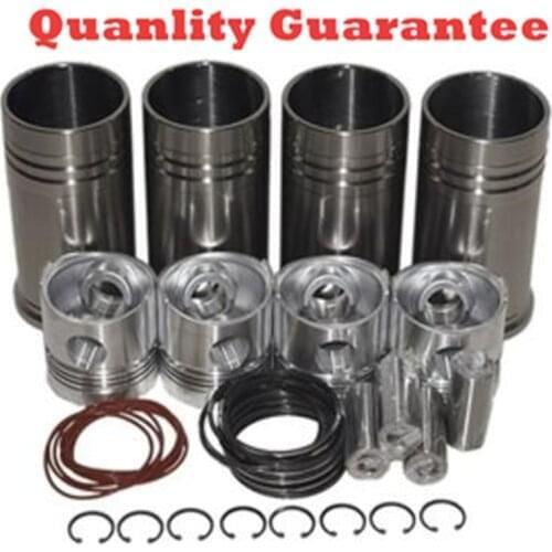 1 set K4100D K4100ZD diesel engine complete piston and sleeve , pistion liner , cylinder liner and O ring seals