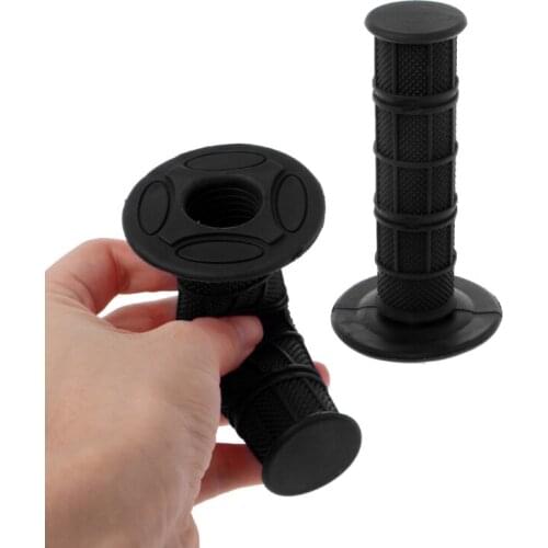 1 Pair 7/8inch Universal Motorcycle Hand Pro Grips Dirt Bike Motocross Handlebar Wholesale Drop Ship