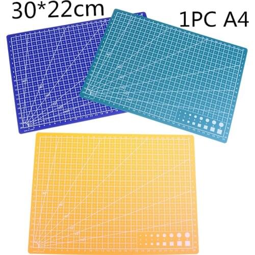 1PC A4 / 30 * 22cm sewing cutting mats Double-sided Plate design engraving cutting board mat handmade hand tools