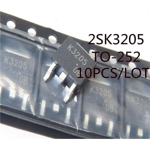 10PCS/LOT 2SK3205 K3205 TO-252 MOS FET automotive computer chip