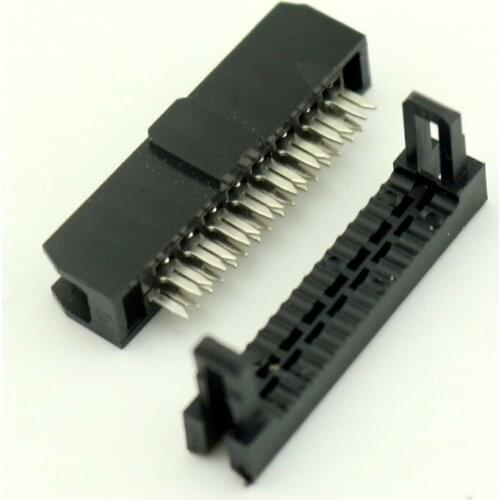 100PCS Pitch 2mm 2.0mm 2x8 Pin 16 Pin IDC FC Female Header Socket Cable Connector