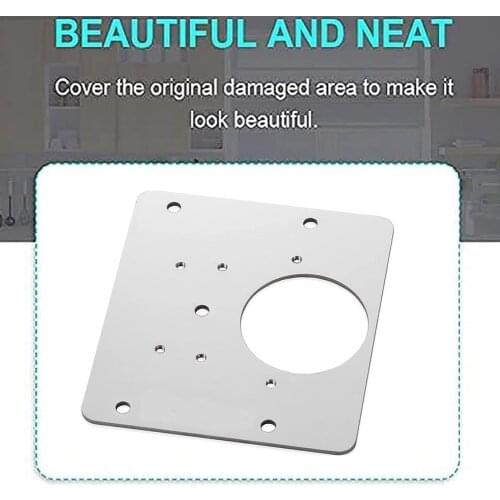 2021 Hinge Plate Drawer Window Hinge Plate for Cabinet Furniture Drawer Steel Plate Repair for Cabinet Furniture