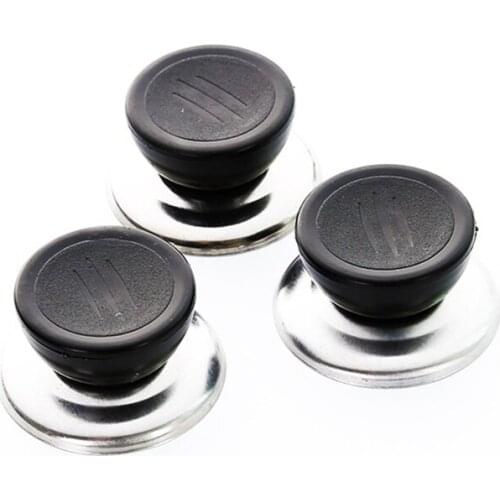 3pcs Universal Kitchen Cookware Replacement Utensil Pot Pan Lid Cover Circular Holding Knob Screw Handle Pan Hand Grip