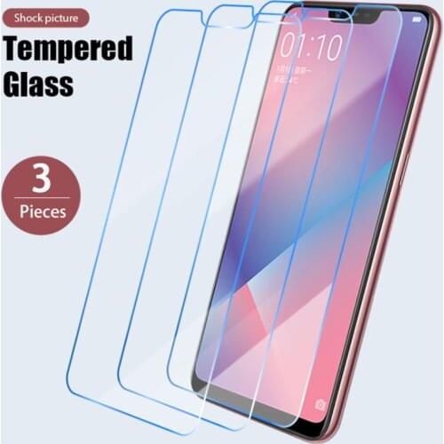 3 Pcs! Protective Glass For OPPO A5 (2020) A9 A7X A9X A12e Screen Protector for OPPO A53 (2020) A72 A91 A52 A92S A85 A57 A73 A39