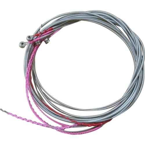 5Pcs/Set Electric Bass Guitar Strings 1.2M Steel Strings Guitarra Strings for 5 String Bass Guitar Replacement Parts