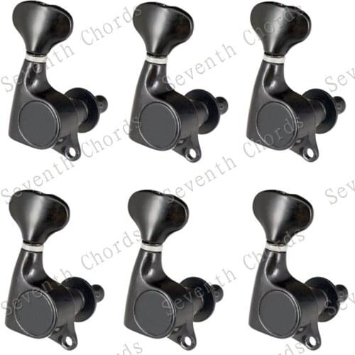 6R/lot Electric Guitar strings button Tuning Pegs Keys tuner Machine Heads Guitar accessories Parts Musical instruments
