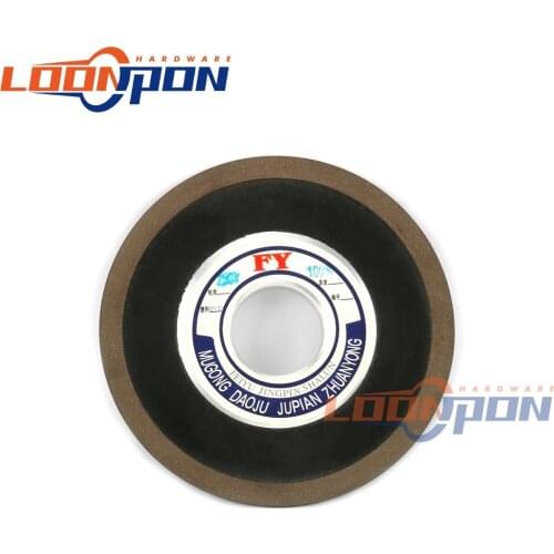 5" Diamond Grinding Wheels Bakelite Resin Grinding Disc Hypotenuse for Carbide Milling Cutter Power Tool 150/200 Grits