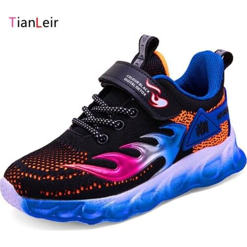 2021 Childrens Sneakers Boys Casual Sports Shoes for Girls Fashion Breathable Boys Kids Running Shoes Chaussure Basket Enfant