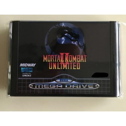 MD Game : MORTAL KOMBAT UNLIMITED 2 ( ALL REGION Version!! )
