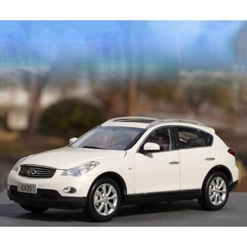 Diecast 1:18 EX25 2013 Off-road Vehicle SUV Alloy Car Model Static Decoration Collection Souvenir Ornaments Display Gift Toy