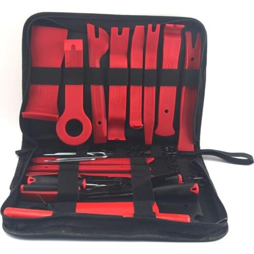 Set of 35PCS Plastic Panel Fastener Car / Trim / Panel / Door / Audio / Auto Clip Pliers / Terminal Removal Tool Repair Kit