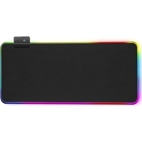 LED RGB Laptop Keyboard Desk Mat XXL Colorful Light Luminous Desktop Gamer gaming Mouse Pad Carpet Computer Large Mouse Pad