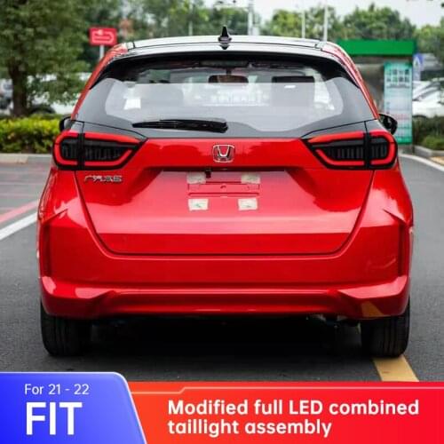 New Arrival For Honda FIT JAZZ Taillight 20-21 Back Lamp Running With Dynamic Turning Signal