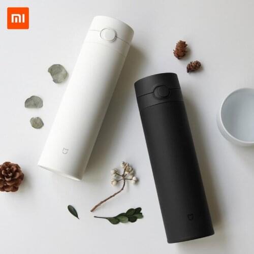 Original Xiaomi Mijia Insulation Cup Warm/Cold Water Thermos Water Cups Portable 480mL Stainless Steel Smart Home Thermal Mugs
