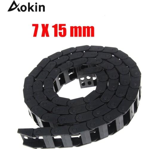 Plastic Transmission Chain Transportation Wire Chain Dragging Cable with Connectors for CNC Router machine tools