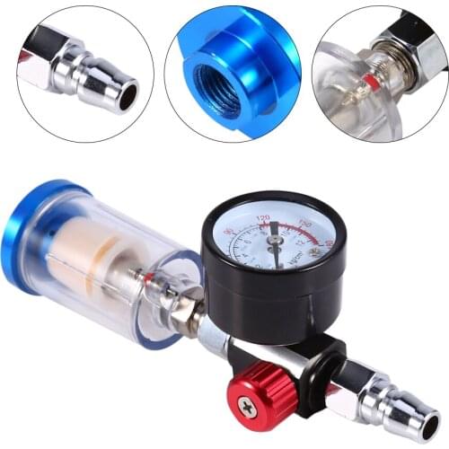 Pneumatic Filter Regulator Air Treatment Unit Compressor Reducing Valve Oil Water Separation Pressure Gauge