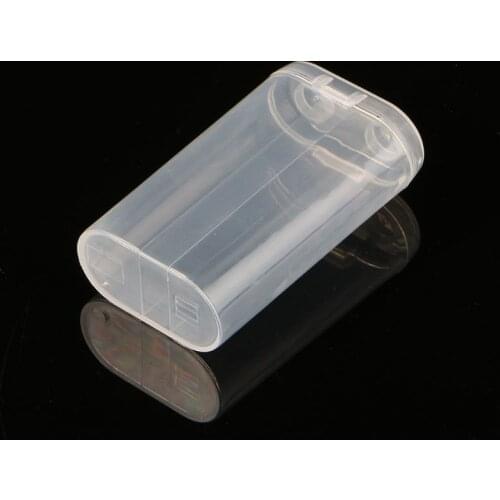 Durable 5pc 2X18650 Battery Box 18650 Battery Storage Box Rechargeable Battery Mobile Power Plastic Box