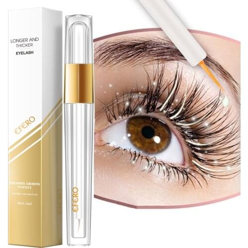 EFERO Eye Serum Eyelash Enhancer Eye Lash Serum Treatment Makeup Eye Lash Extensions Mascara Thicker Longer Eyelash Growth TSLM2