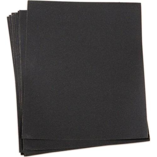 Top Quality 10Pcs Black Polishing Sanding Paper Grit 2000# Abrasive Paper Sandpaper Polish Grind Wet/Dry Sandpaper 230*280mm