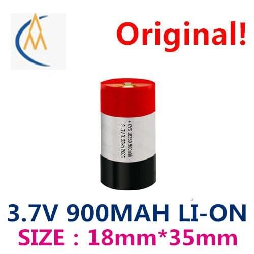 Cylinder factory 18350 3.7 V 900 mah 3 a pure cobalt material 17350 16350 8 a discharge rc toys power and durable