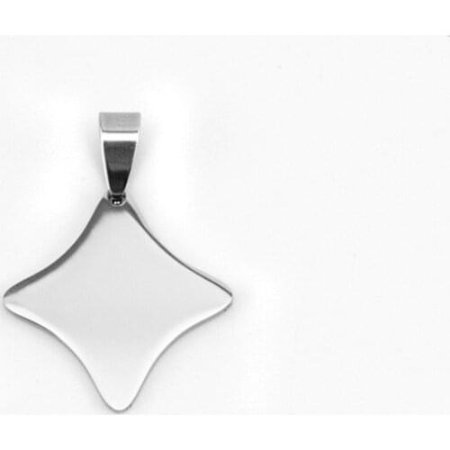 Risul Lucifer Morning star women jewelry charms Four angle Darts polished diy Pendant stainless steel Pendants wholesale 10pcs