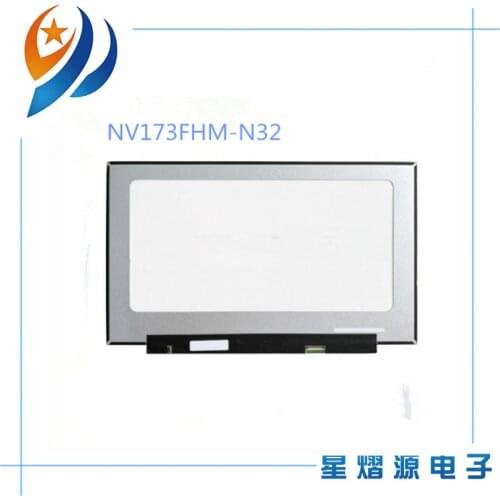 17.3'' FHD 1200:1 Contrast Ratio Laptop lcd screen NV173FHM-N32 fit B173HAN04.2 NV173FHM-N4C Without screw holes 30PIN