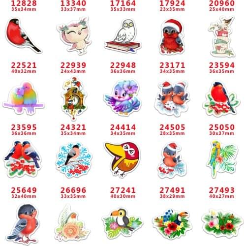 10 pcs Animal Resin Flatback for Hair Bows Planar Resin Crafts Custom Resin for DIY Phone Decorations PR12828