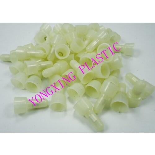 100pcs/lot 2016 freeshipping 3mm Nylon close-end wiring connector wire cable joining safety insulation connector cap