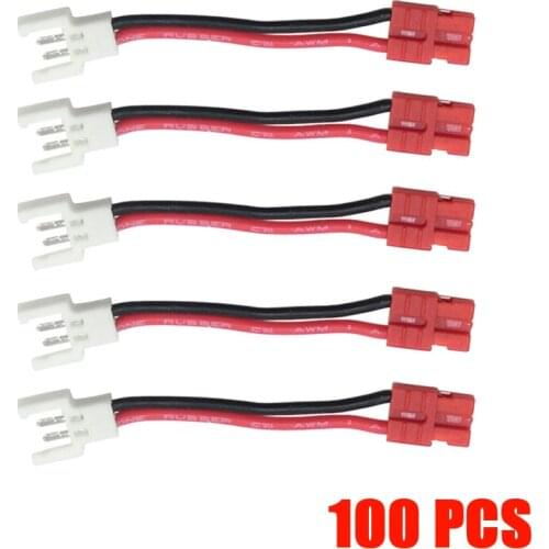 50PCS or 100PCS 3.7v Battery Connector Conversion Line Accessory suit for SYMA X5C X5SC X5SW X5HC X5HW X5UC X5UW RC Quadcopter