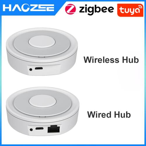 Tuya Smart ZigBee Hub Gateway Smart Home Bridge Smart Life APP Wireless Remote Controller Works with Alexa Google Home
