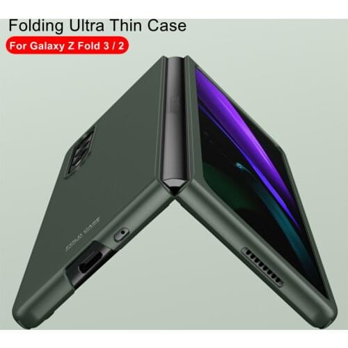 Case for Samsung Galaxy Z Fold 3 2 Z Flip 3 Ultra Thin Hard Cover Skin Touch Frosted Plastic Case for Galaxy Z Flip 3