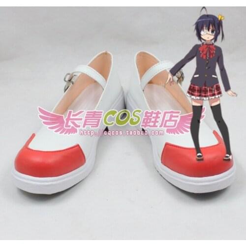 Chuunibyou Demo Koi ga Shitai Takanashi Rikka White Girls Cosplay Shoes C006