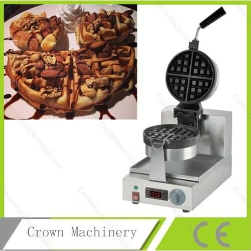 Digital Rotation waffle maker machine; Waffle mould