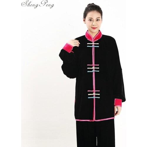 Kung fu costume taiji clothing kung fu suit tai chi chuan uniform traditional chinese women tai chi clothing Q105