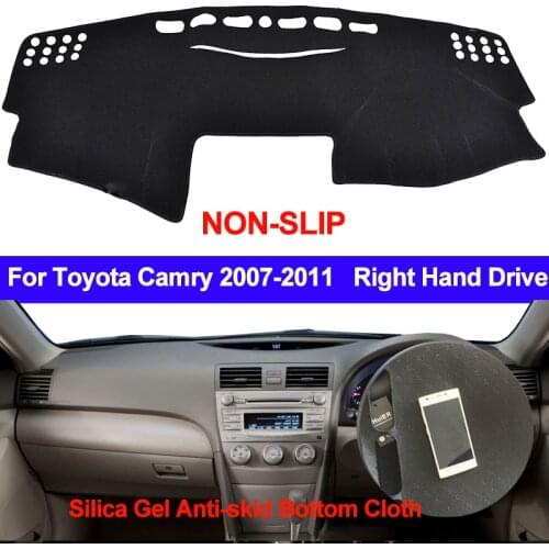 TAIJS For Toyota Camry Altise / Camry Hybrid XV40 2007 2008 2009 2010 2011 Dash Mat DashMat Silicone Non-Slip Dashboard Cover