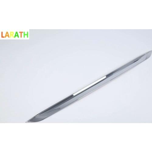 For Hyundai Kona 2015-2020 ABS Chrome Car Rear Trunk Trim Lid Cover Tailgate Door Tail Gate Cover Car Styling Auto Accessories