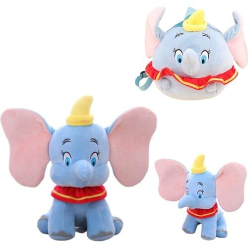 Cartoon anime film Danbo Dumbo doll plush toy Cute Creative elephant backpack Doll Toy childrens day gift