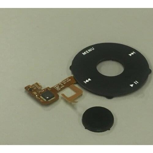 New Clickwheel Click Wheel Flex Ribbon Cable And Central Button For IPod Video 5th 30GB 60GB 80GB with Free Tool