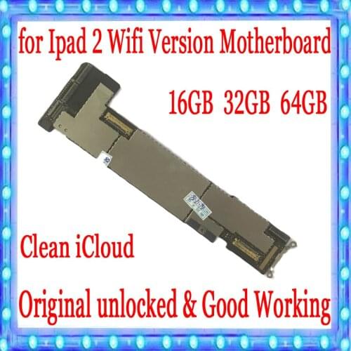 Original unlocked wifi version & wifi+3g version Mainboard for ipad 2 Motherboard with full chips,for ipad 2 Logic board IOS