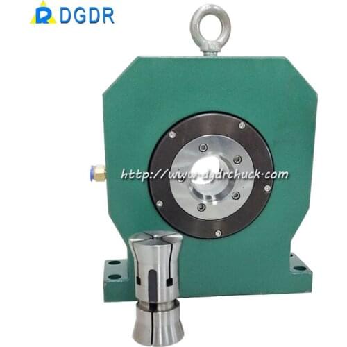 Supply two-way spindle chuck, Pneumatic chuck, synchronous belt drive rotary chuck
