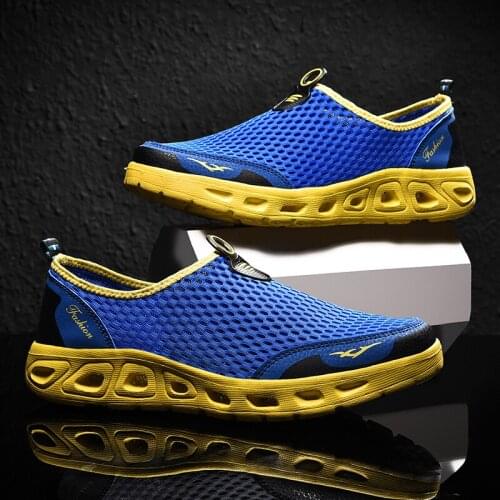 2020 summer High Quality sandalia masculina mens sandals mountain outdoor water footwear hollow mesh breathable hiking roman man