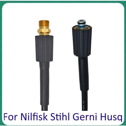 10m High Pressure Car Washer Hose Water Cleaning Hose Pressure Washer Extension Hose Pipe Cord for Nilfisk STIHL Gerni HUSQVARNA