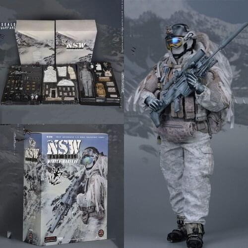 SoldierStory SS109 1/6 NSW WINTER WARFARE MARKSMAN 12‘’ Male Soldier Full Set Action Figure Model for Fans Holiday Gifts