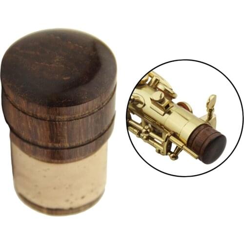Saxophone End Plug Cap Saxophone Blackwood End Cap Plug Baritone E Saxophone Replacement Accessory for Sax Lovers
