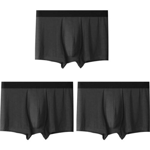 Mens Underwear Good Cotton Good Quality Comfortable Flat Footed Underpants Suitable Weight 55kg To 120kg Wear Good Briefs